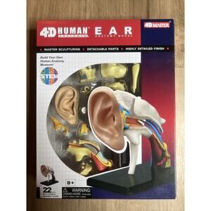 Fame Master 4D Human Anatomy Ear Model 2008 New Sealed Box 22pcs STEM Medical